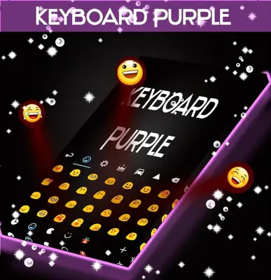 Purple Keyboard android App screenshot 2