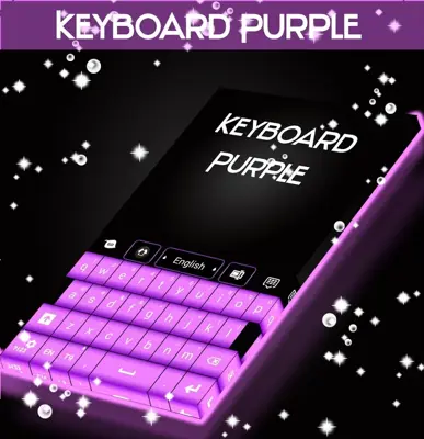 Purple Keyboard android App screenshot 4